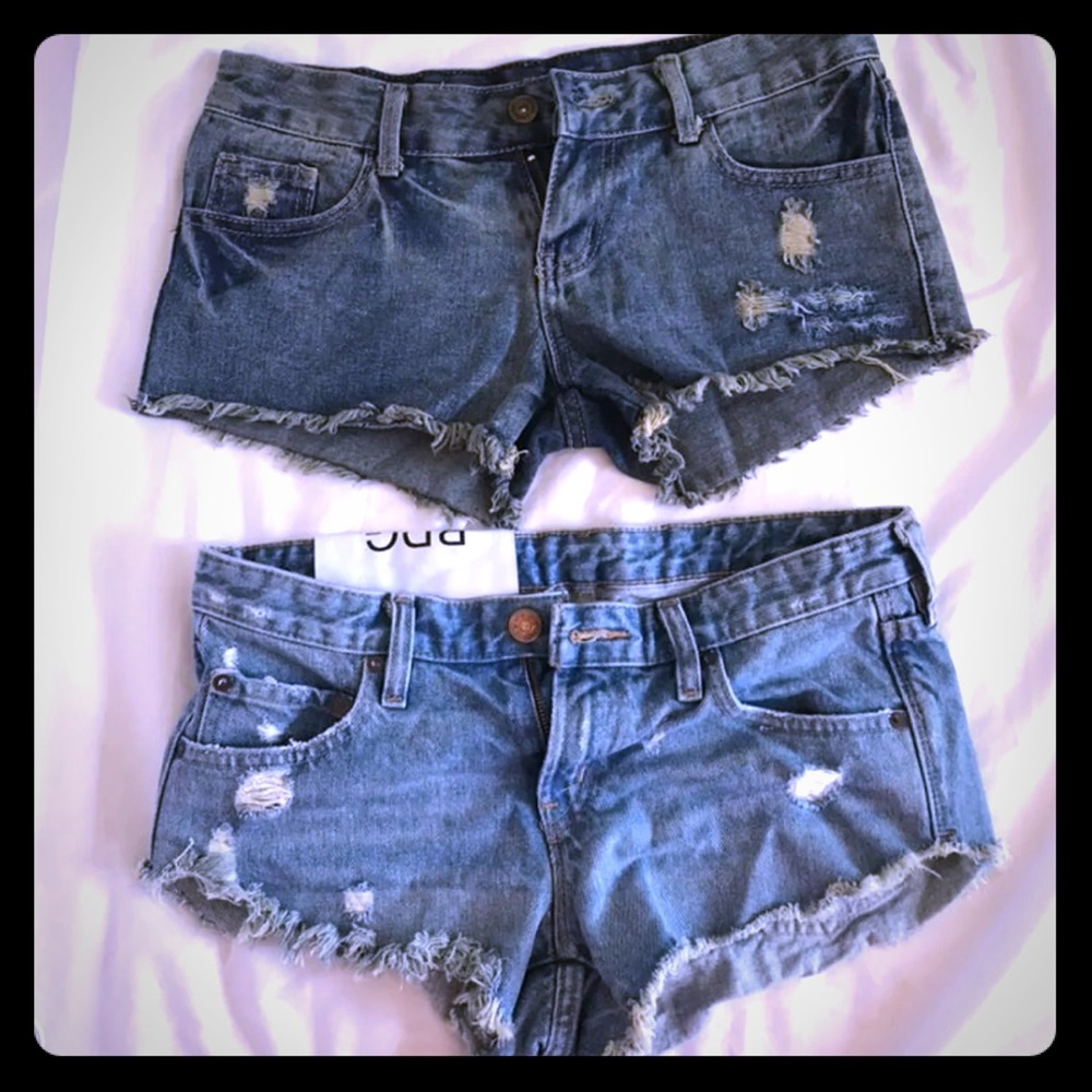 Bundle Denim shorts